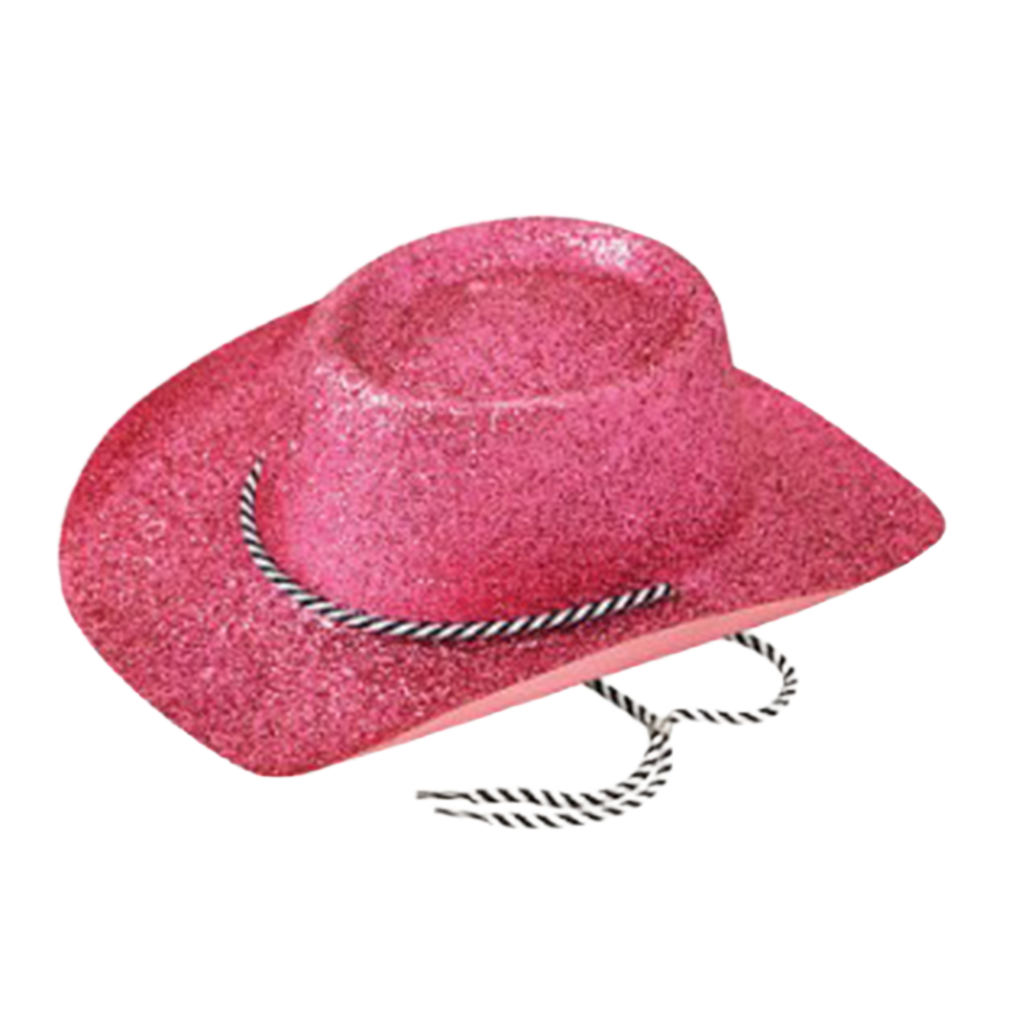 Pink Glitter Cowboy Hat