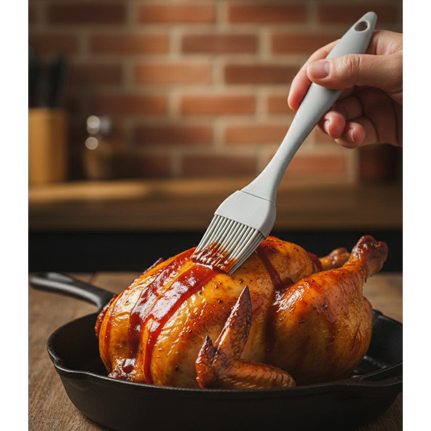 Silicone Basting Pastry Brush