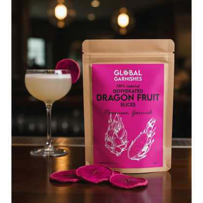 Dehydrated Purple Dragonfruit Slices