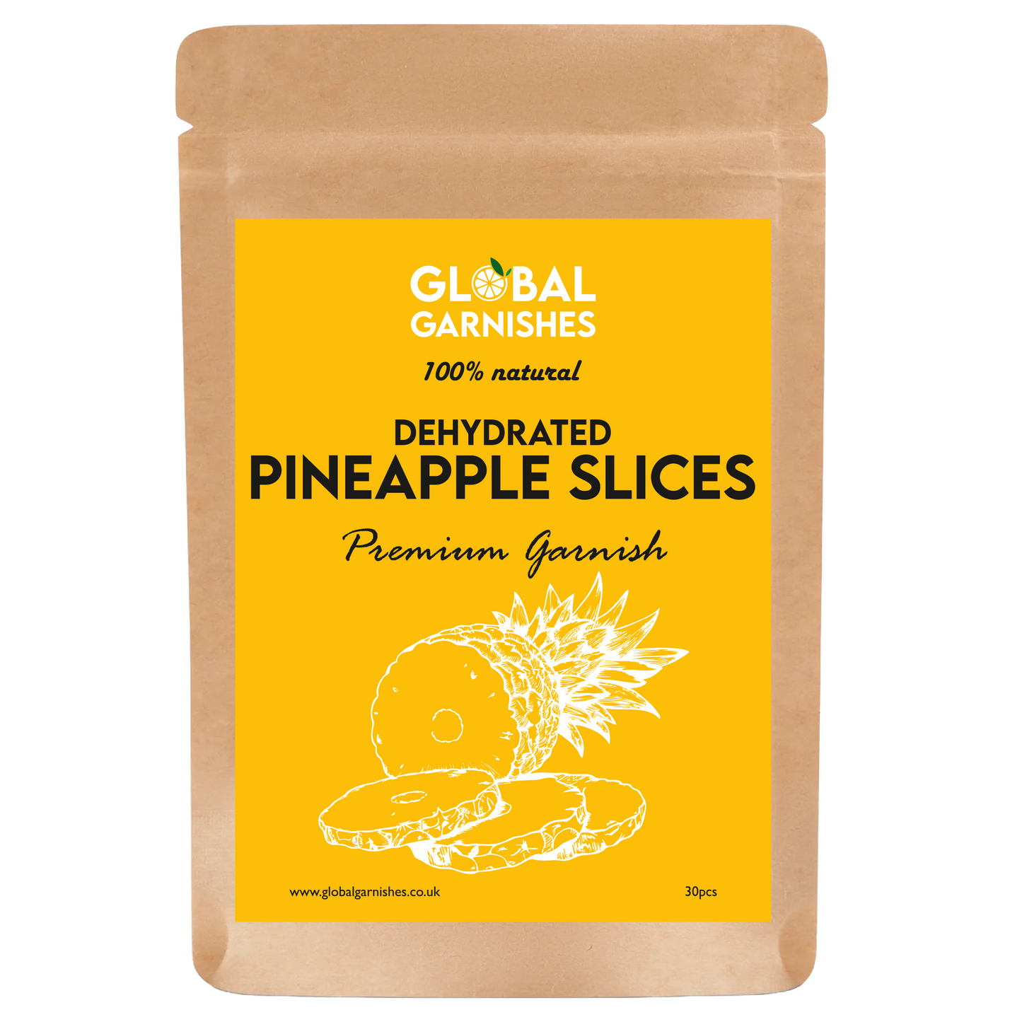 Dehydrated Pineapple Slices