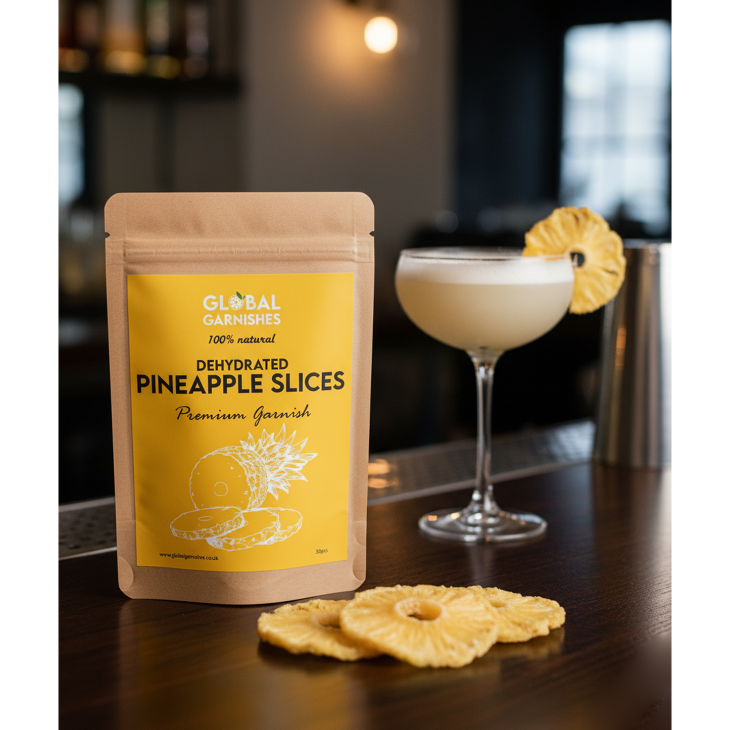 Dehydrated Pineapple Slices