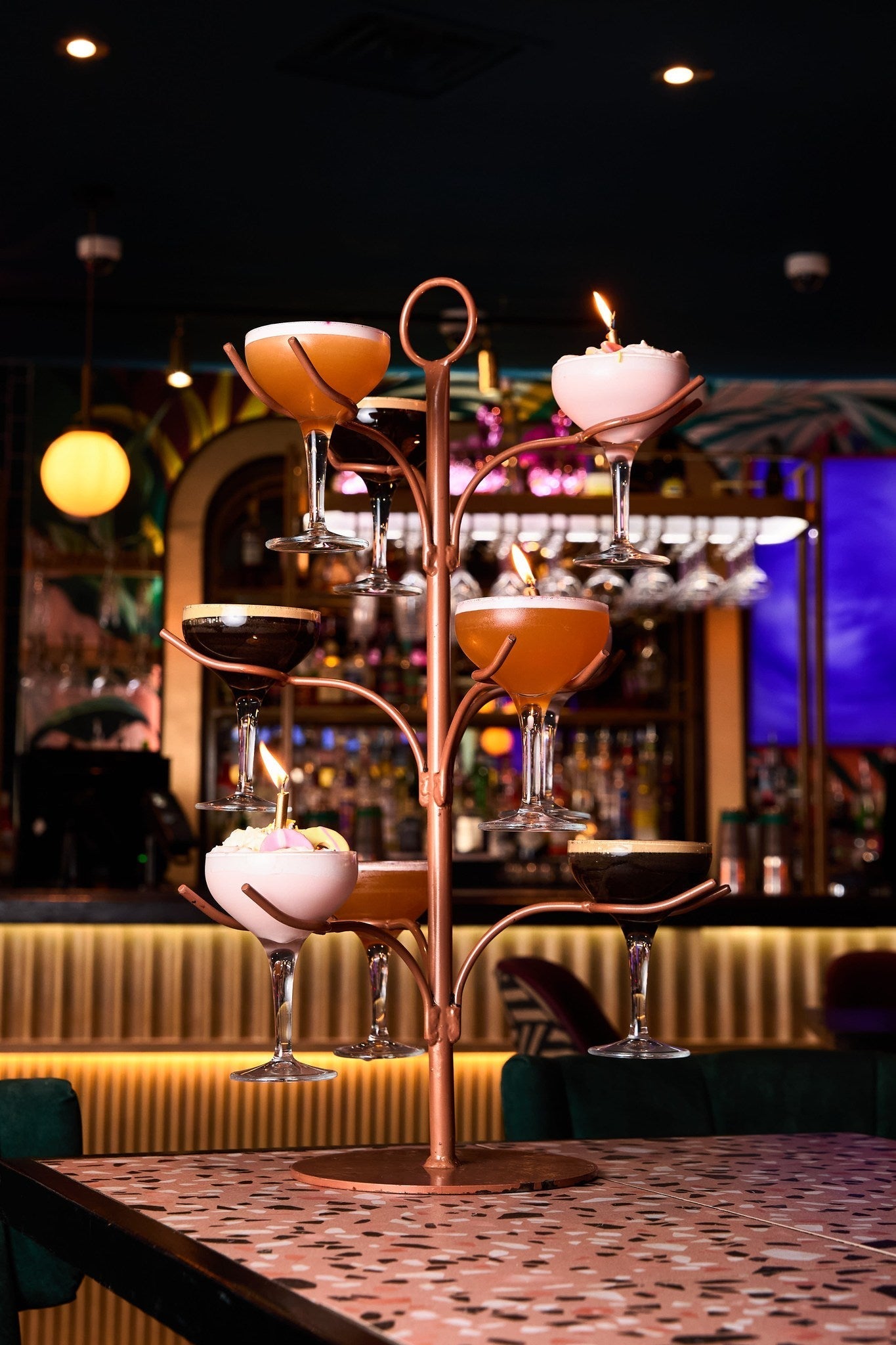 9 Arm Martini Tree