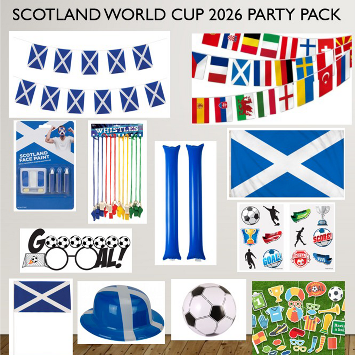 World Cup Party Pack- Scotland