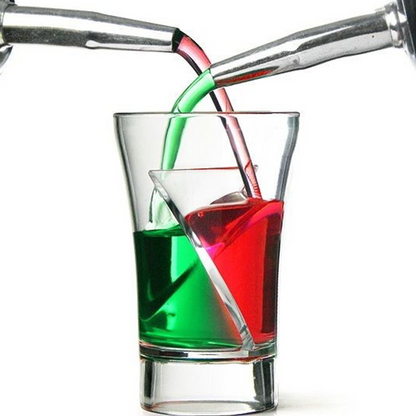 Twisted Shot Glass